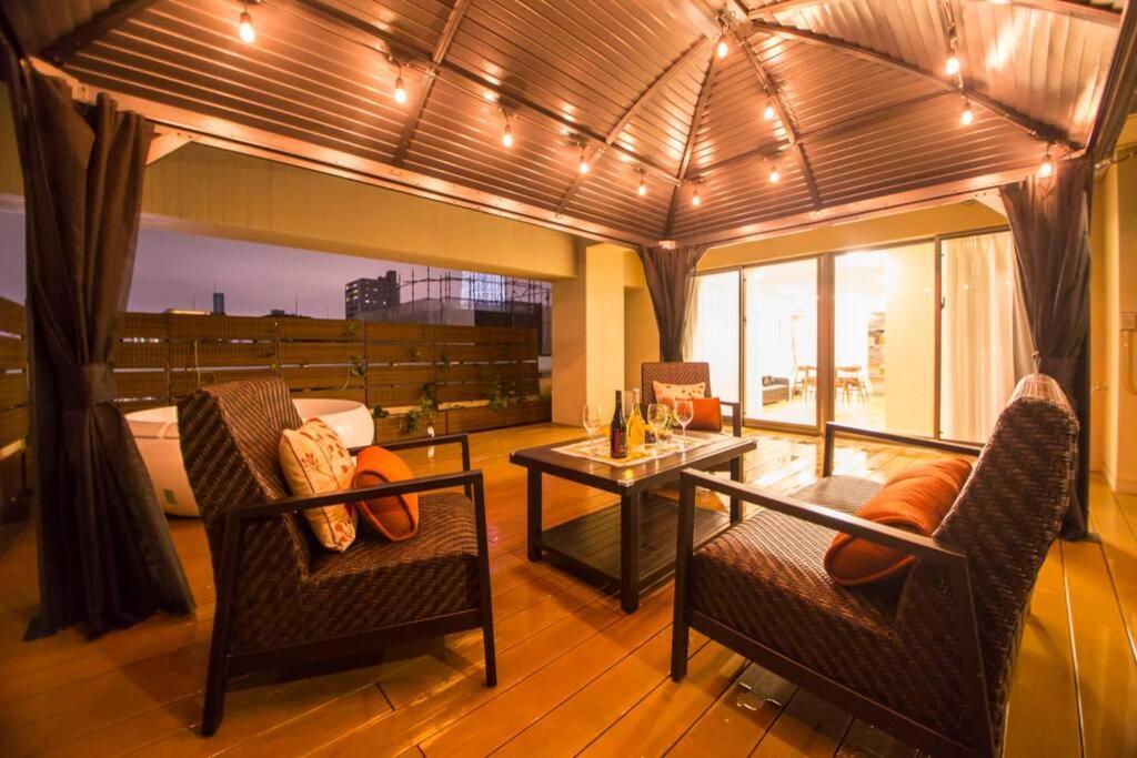 Oshiage Sky View Terrace Penthouse Apartment Tokio Exterior foto