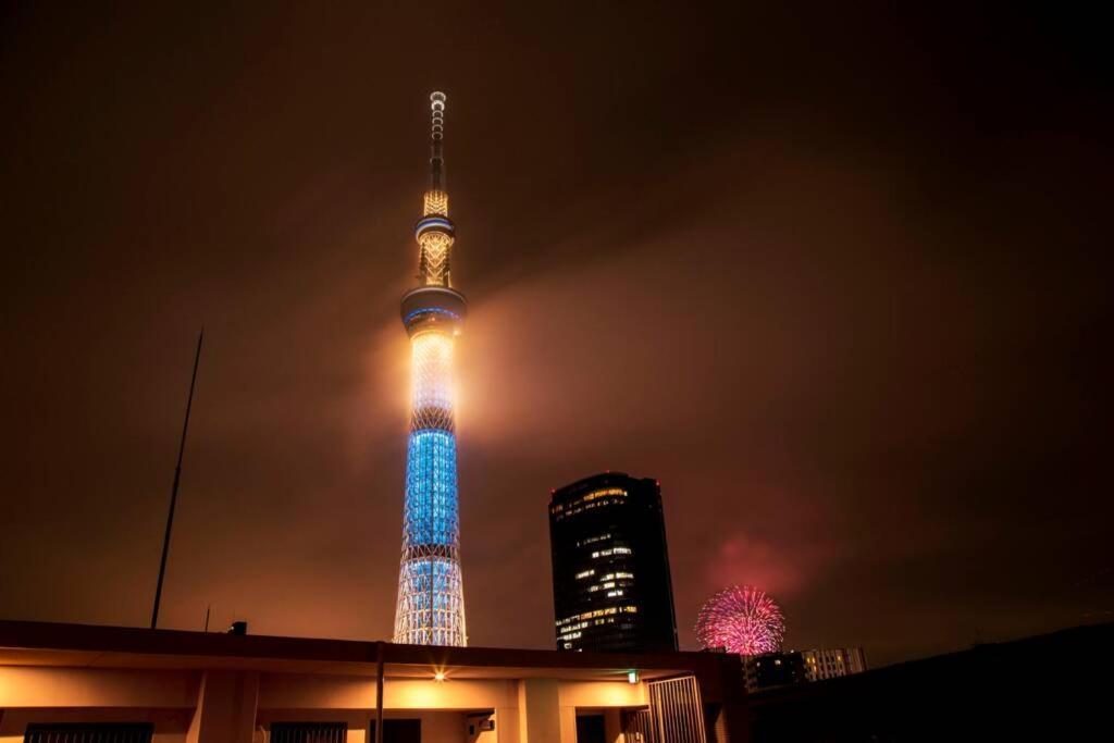 Oshiage Sky View Terrace Penthouse Apartment Tokio Exterior foto