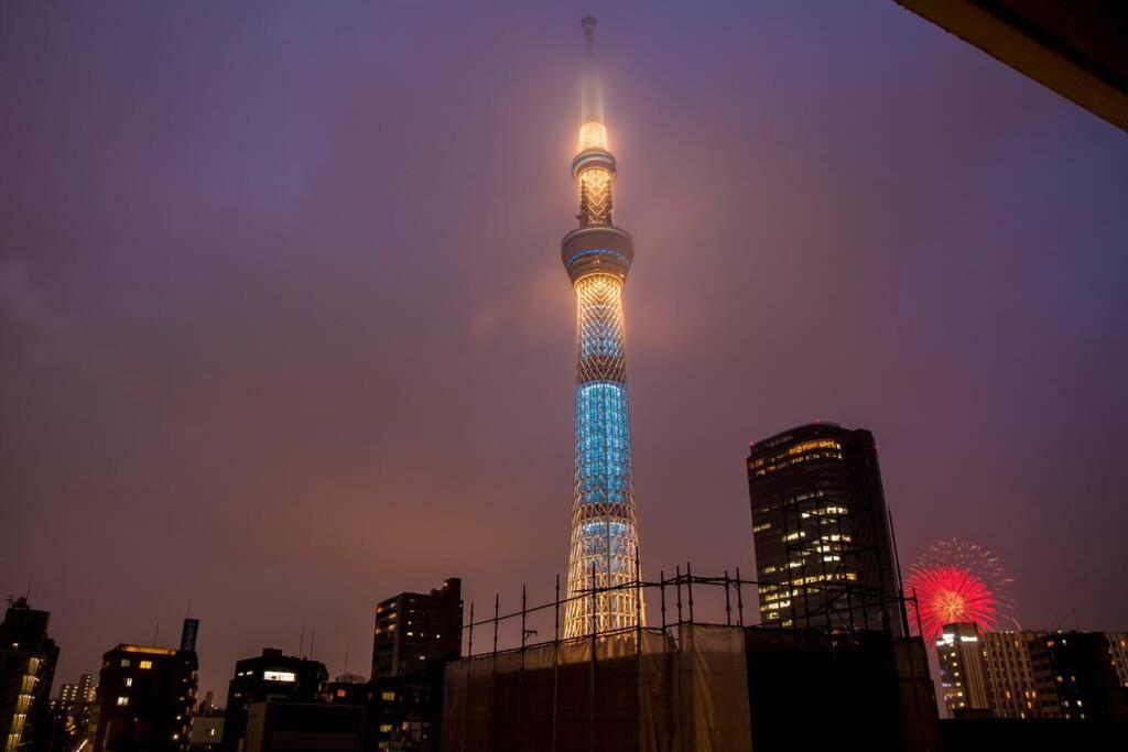 Oshiage Sky View Terrace Penthouse Apartment Tokio Exterior foto