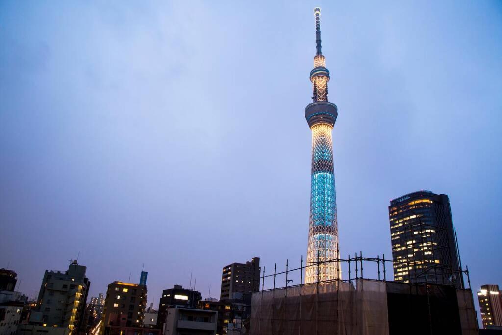 Oshiage Sky View Terrace Penthouse Apartment Tokio Exterior foto