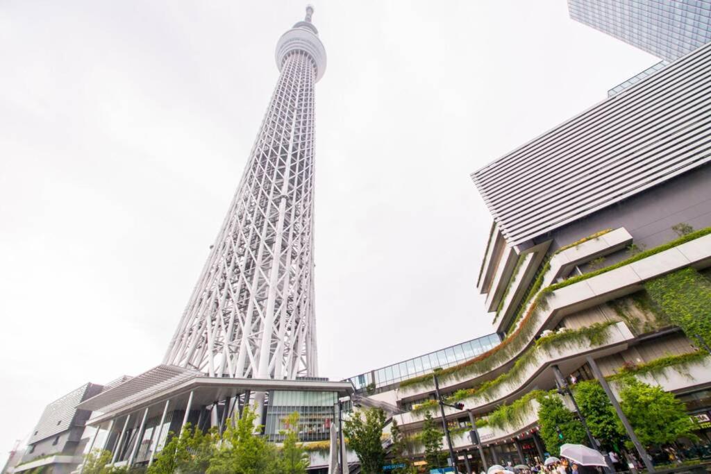 Oshiage Sky View Terrace Penthouse Apartment Tokio Exterior foto